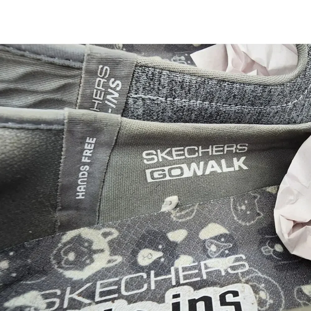 Skechers Slip-Ins Air Cooled Memory‎ Foam Grey Green White Size 6